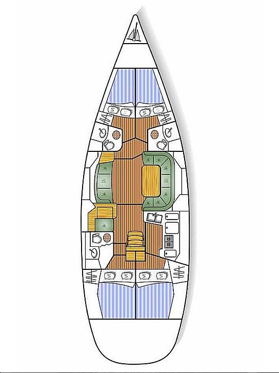 Jeanneau Sun Odyssey 49 DS charter bareboat or captained in  Lávrio