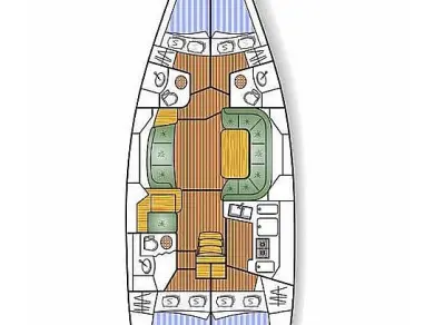 Jeanneau Sun Odyssey 49 DS charter bareboat or captained in  Lávrio