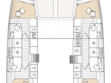 Bareboat Rental Catamaran Excess with a boat licence