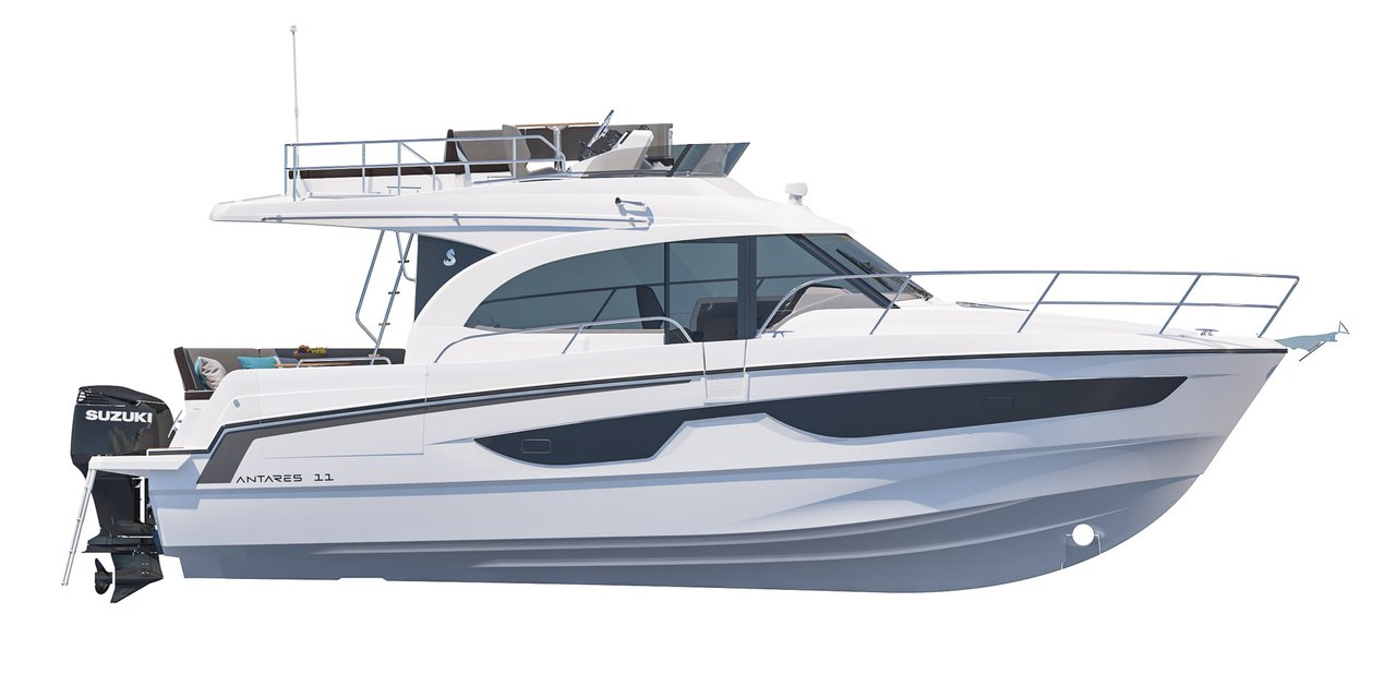 Bareboat Rental Motorboat Bénéteau with a boat licence