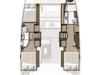 Yacht charter Šibenik cheap Bali Catsmart OW - 3 cab.