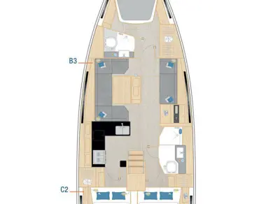 Sailboat rental in Komolac - Hanse Hanse 410