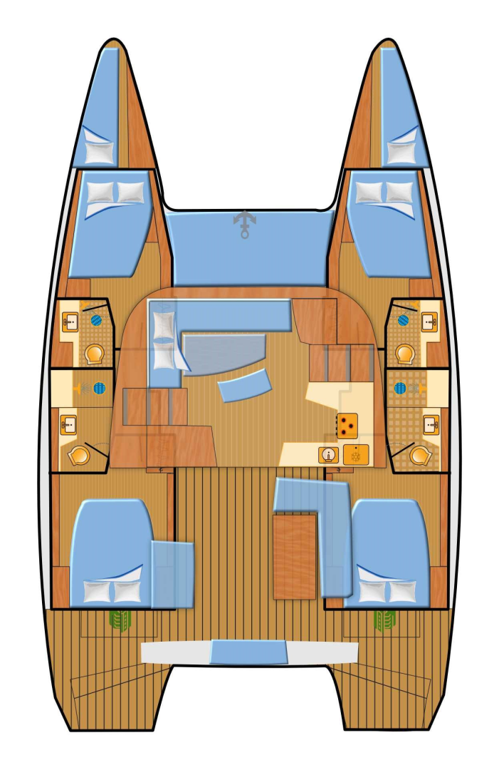 Catamaran for rent Can Pastilla at the best price