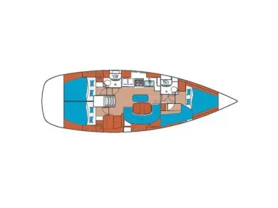 Sailboat rental in Pirovac - Bénéteau Oceanis 411 Clipper