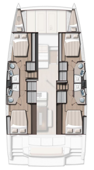 Bali Bali 4.4 in Lefkáda on SamBoat