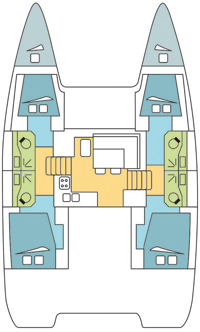 Yacht charter Saint-Mandrier-sur-Mer cheap Lagoon 40