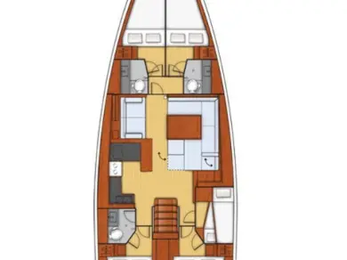 Bénéteau Oceanis 55 in Lávrio on SamBoat