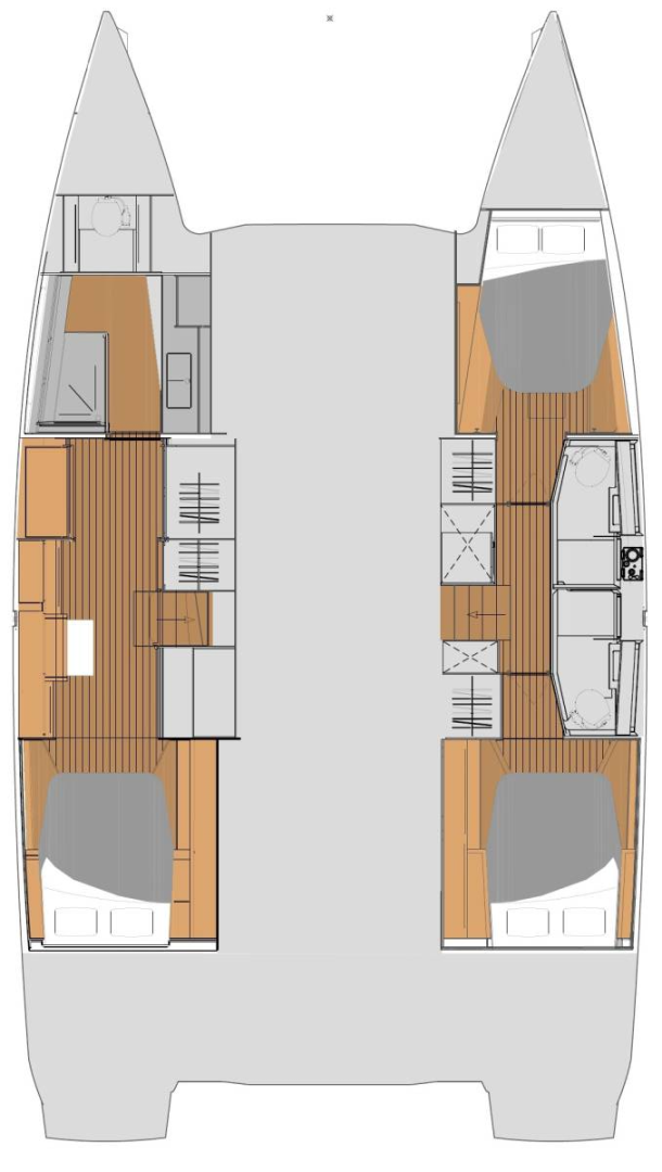 Catamaran rental in Road Town - Fountaine Pajot Elba 45