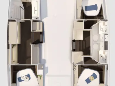 Catamaran rental in Road Town - Fountaine Pajot Fountaine Pajot FP 41 Maesto 3 