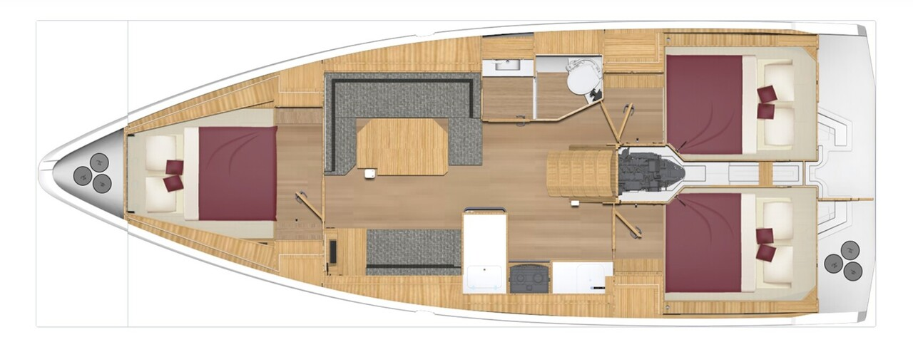 Yacht charter La Rochelle cheap Bavaria C38