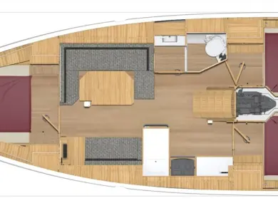 Yacht charter La Rochelle cheap Bavaria C38