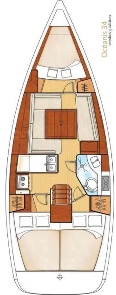 Bénéteau Oceanis 34 in La Rochelle on SamBoat