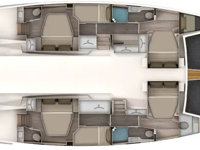 Catamaran rental with or without captain Aventura Fethiye
