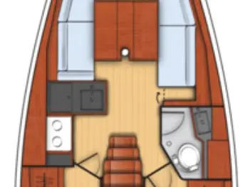 Sailboat rental in Toulon - Bénéteau Oceanis 35.1