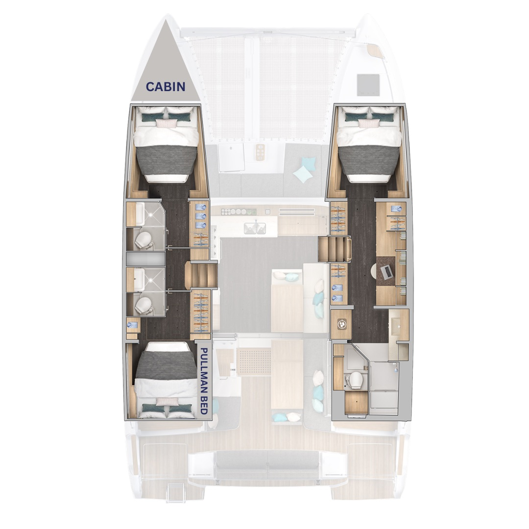 Rent a Lagoon Lagoon 43 - 3 + 1 cab. OW Road Town