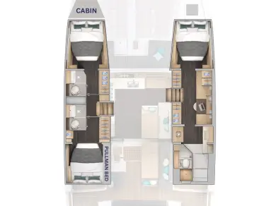 Rent a Lagoon Lagoon 43 - 3 + 1 cab. OW Road Town