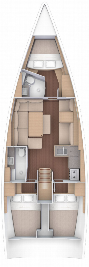 Boat rental Dufour Dufour 412 Grand Large in Toulon on Samboat