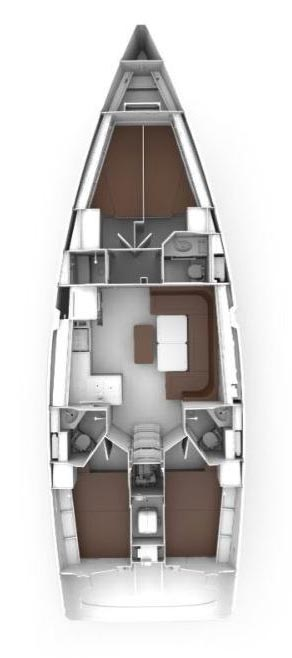 Bareboat Rental Sailboat Bavaria with a boat licence