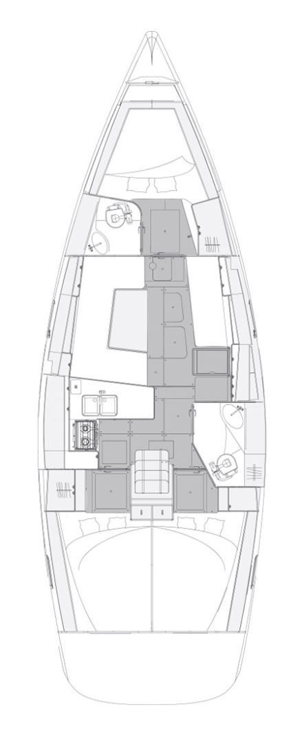 Sailboat rental with or without captain Elan Pula