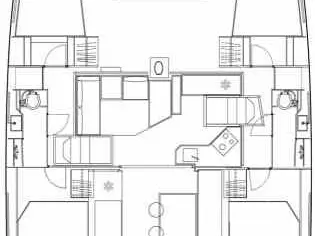 Yacht charter Tropea cheap Nautitech 40
