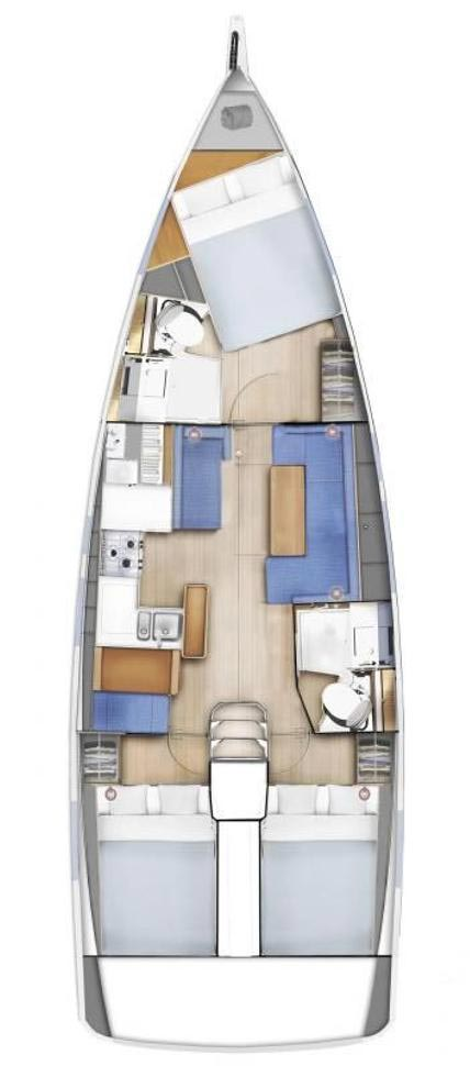 Sailboat for rent Biograd na Moru at the best price