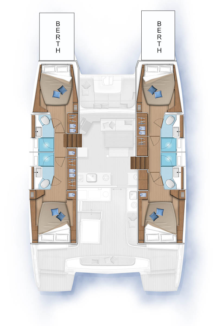 Catamaran for rent Eden Island at the best price
