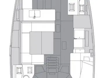 Sailboat rental in Kaštela - Elan Impression 50.1