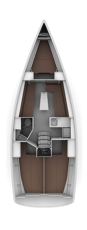 Sailboat rental in Split - Bavaria Cruiser 34