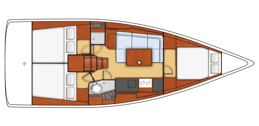 Yacht charter Biograd na Moru cheap Oceanis 38
