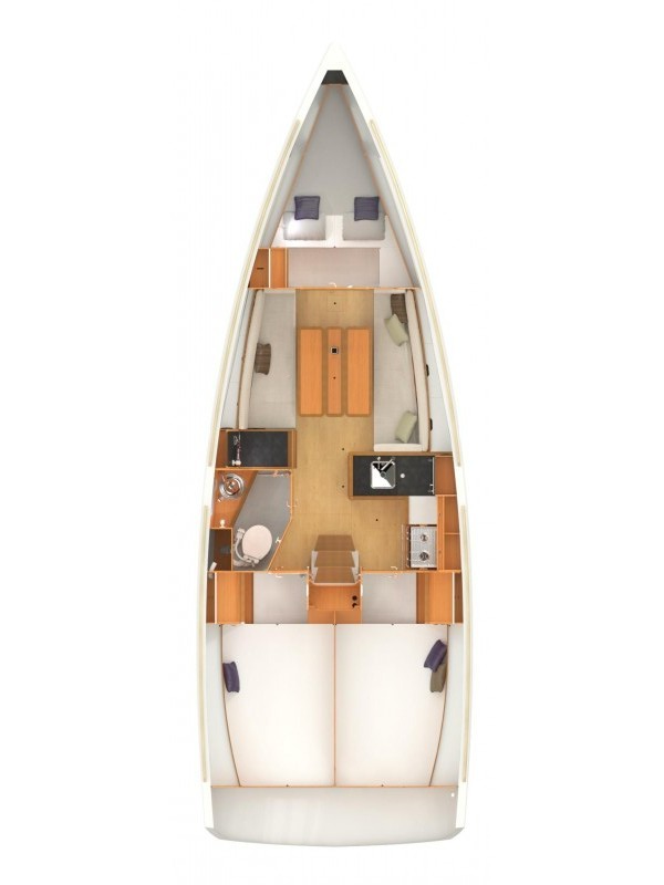 Bareboat Rental Sailboat Jeanneau with a boat licence