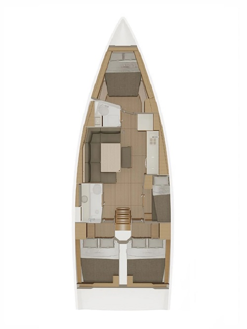 Boat rental Dufour Dufour 430 Grand Large in Seget Donji on Samboat