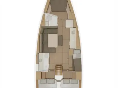 Boat rental Dufour Dufour 430 Grand Large in Seget Donji on Samboat