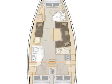 Sailboat for rent Seget Donji at the best price