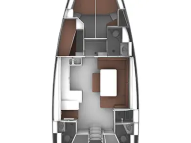 Sailboat rental in Trogir - Bavaria Cruiser 51