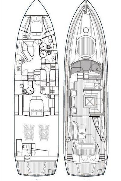Rent a Sunseeker Sunseeker Predator 72 Kaštela