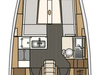 Sailboat rental in Punat - Elan E4