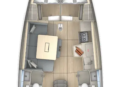 Yacht charter Trogir cheap Dufour 41