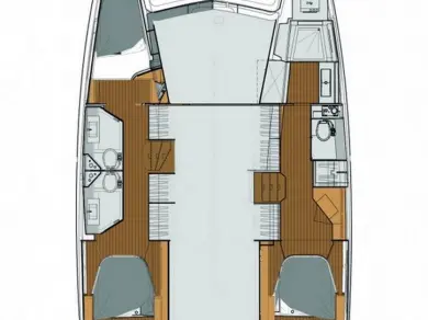 Catamaran rental in Seget Donji - Fountaine Pajot Lucia 40
