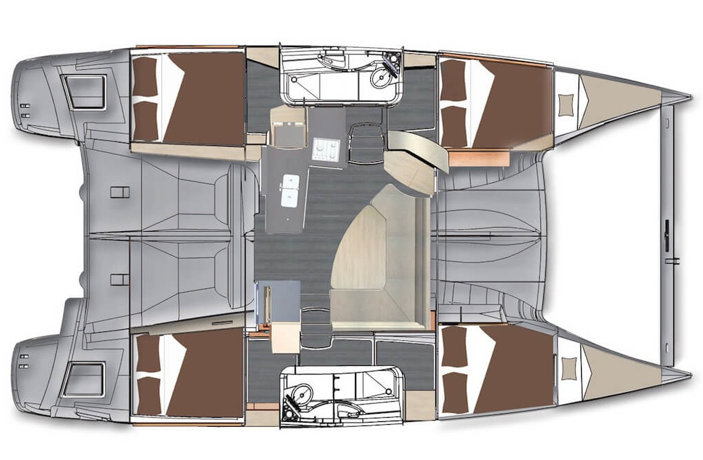 Fountaine Pajot Lipari 41 in Punat on SamBoat