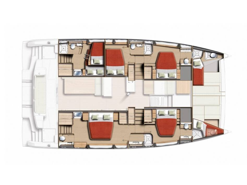 Rent a Bali Bali 5.2 - 5 + 2 cab. Sukošan
