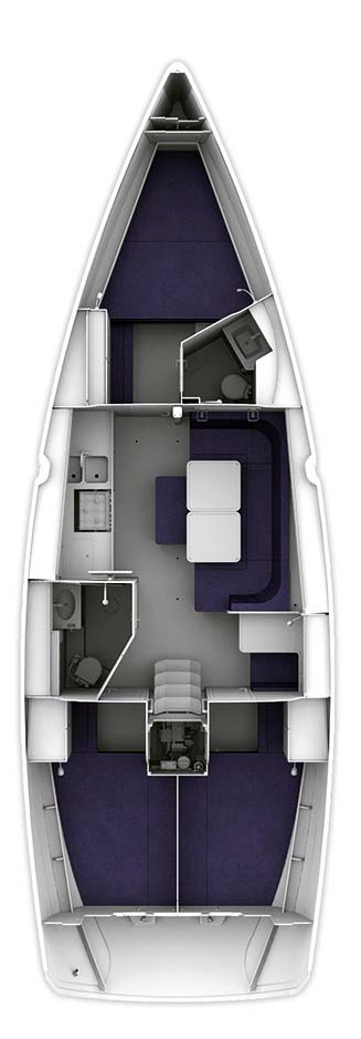 Sailboat rental with or without captain Bavaria Göcek