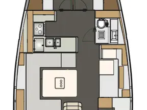 Elan Impression 50 charter bareboat or captained in  Split