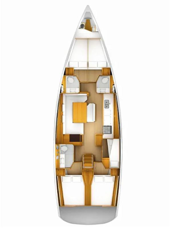 Sailboat for rent Gouvia at the best price