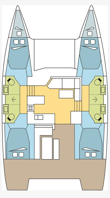 Rent a Fountaine Pajot Astrea 42 Le Marin