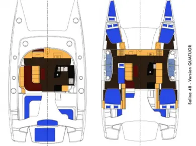 Boat rental Fountaine Pajot Salina 48 in Corazón de Jesús Island on Samboat