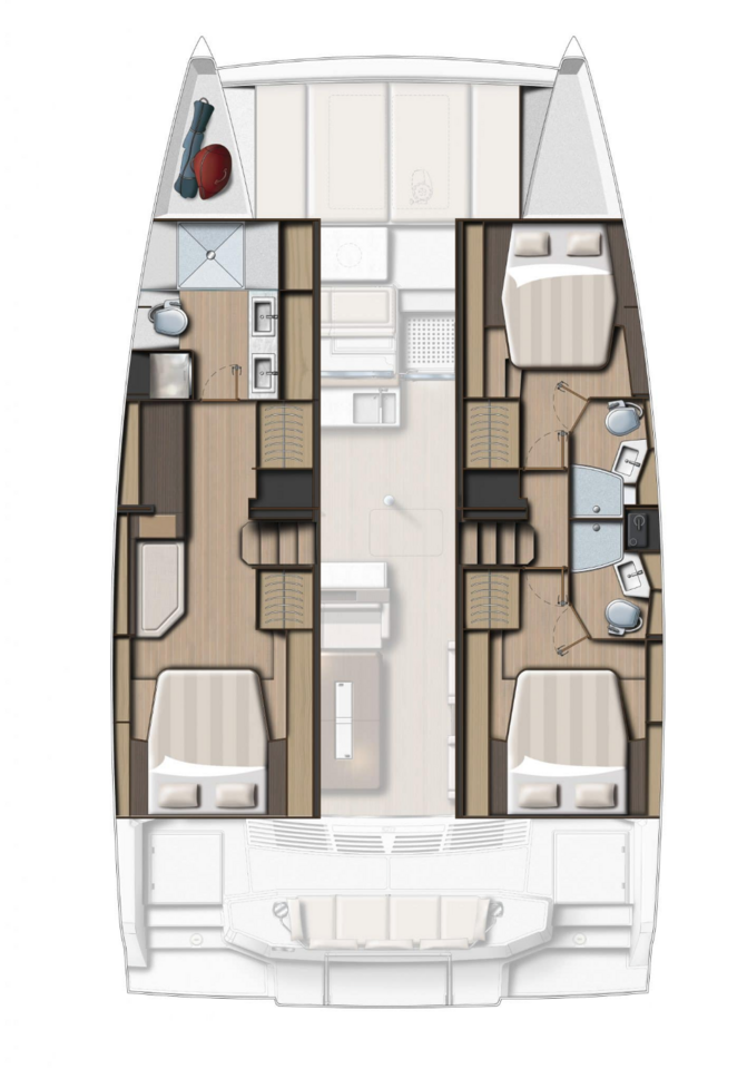 Catamaran rental in Marsh Harbour - Bali Bali 4.4