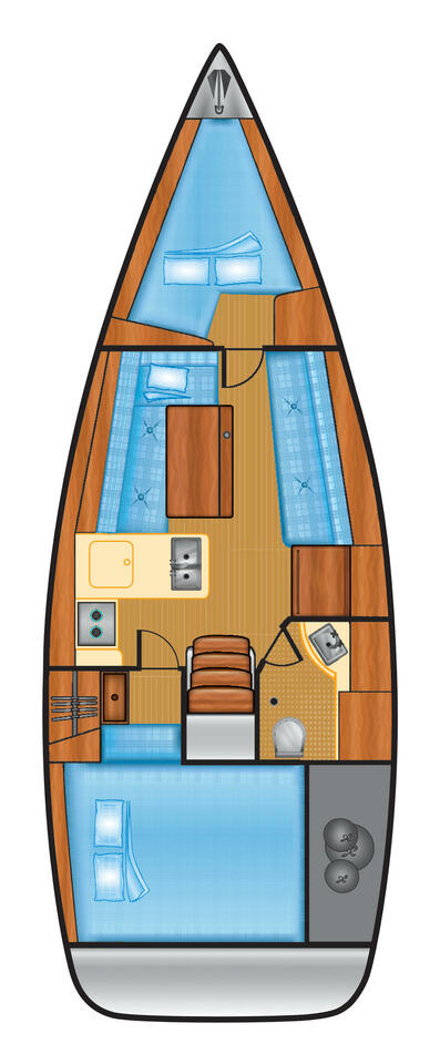 Yacht charter Flensburg cheap Oceanis 31