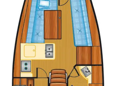 Sailboat rental in Flensburg - Bénéteau Oceanis 31