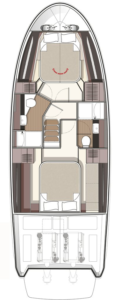 Boat rental Bavaria Bavaria R40 FLY in Punat on Samboat
