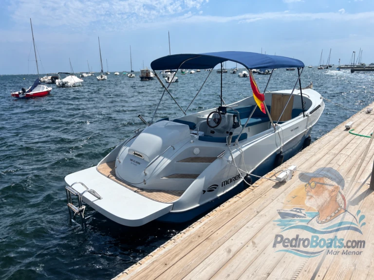 Motorboat rental with or without captain Mareti Santiago de la Ribera